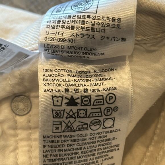 Levi's Women's 501 Original Short Natural Instinct Size 32 - Picture 8 of 10